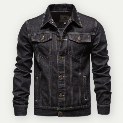 Leo™ - Veste denim trucker