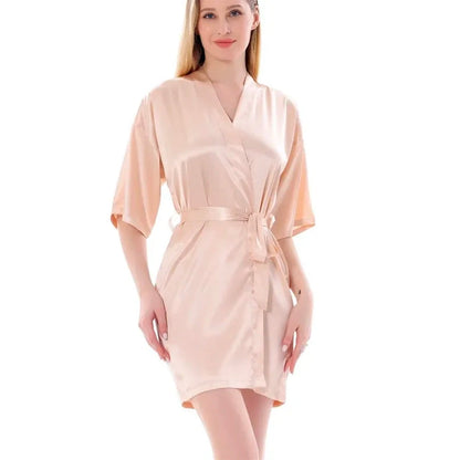 Robe de Satin Lunaire