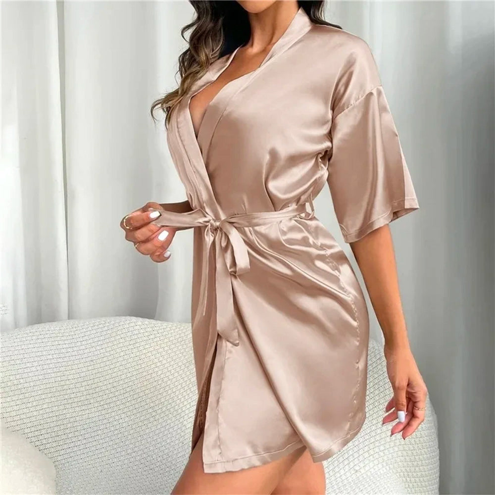 Robe de Satin Lunaire