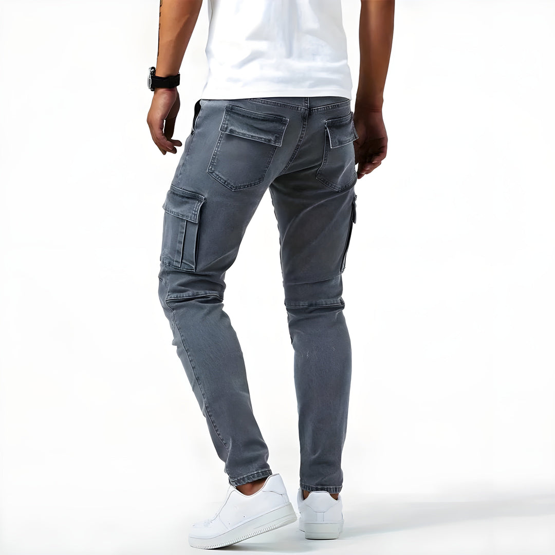 Samuel™ | Pantalon cargo en jean stretch