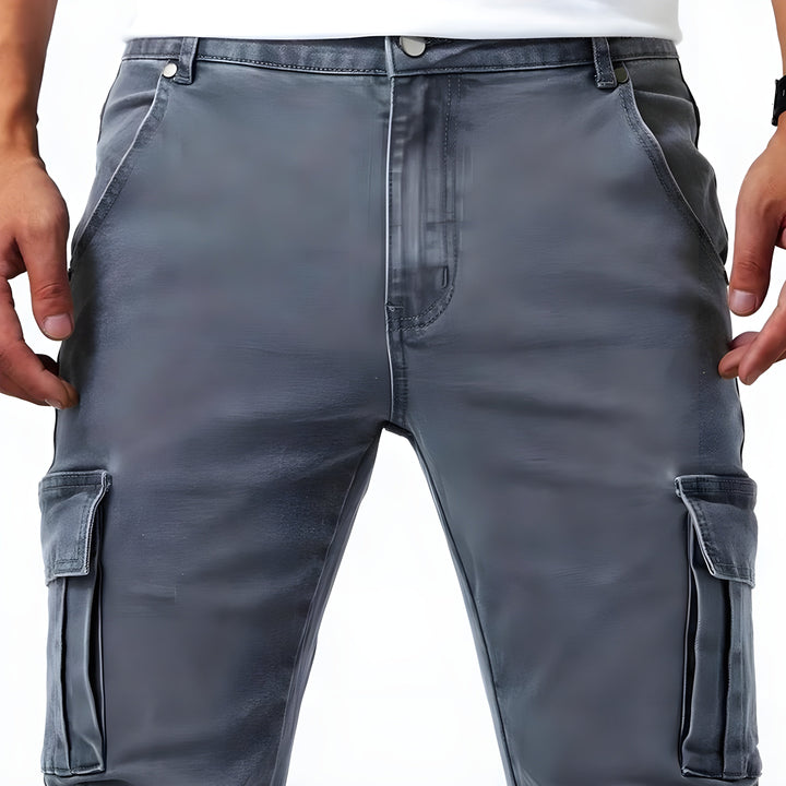 Samuel™ | Pantalon cargo en jean stretch