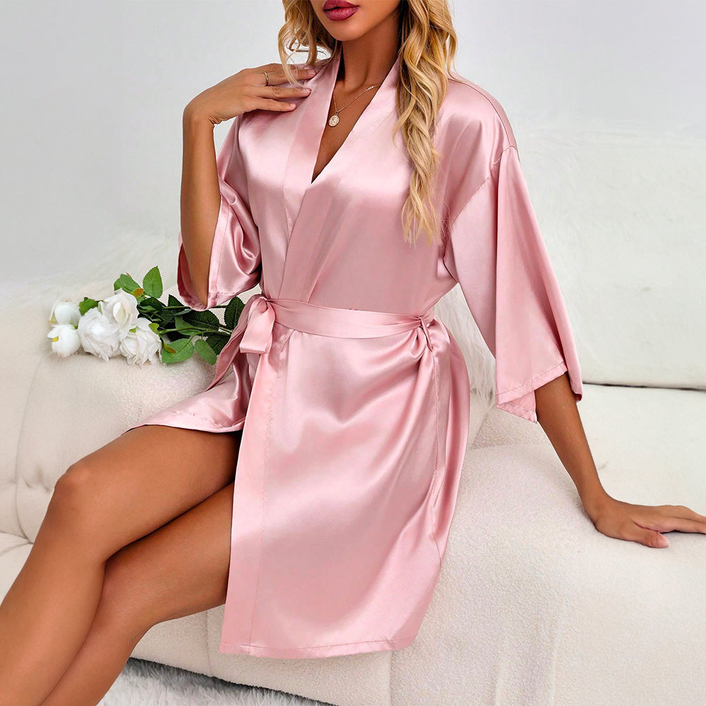 Robe de Satin Lunaire