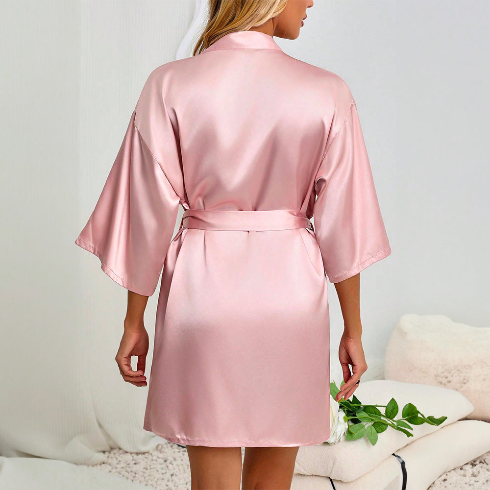 Robe de Satin Lunaire