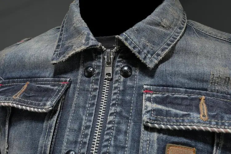 Carl | Veste en jean rétro