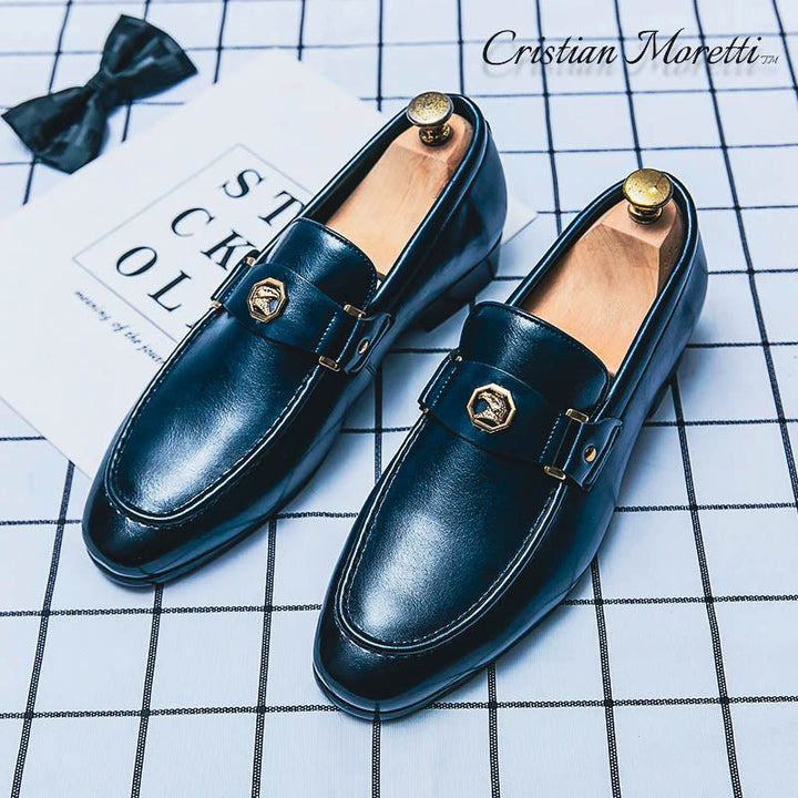 Harrison™ Mocassins en cuir véritable