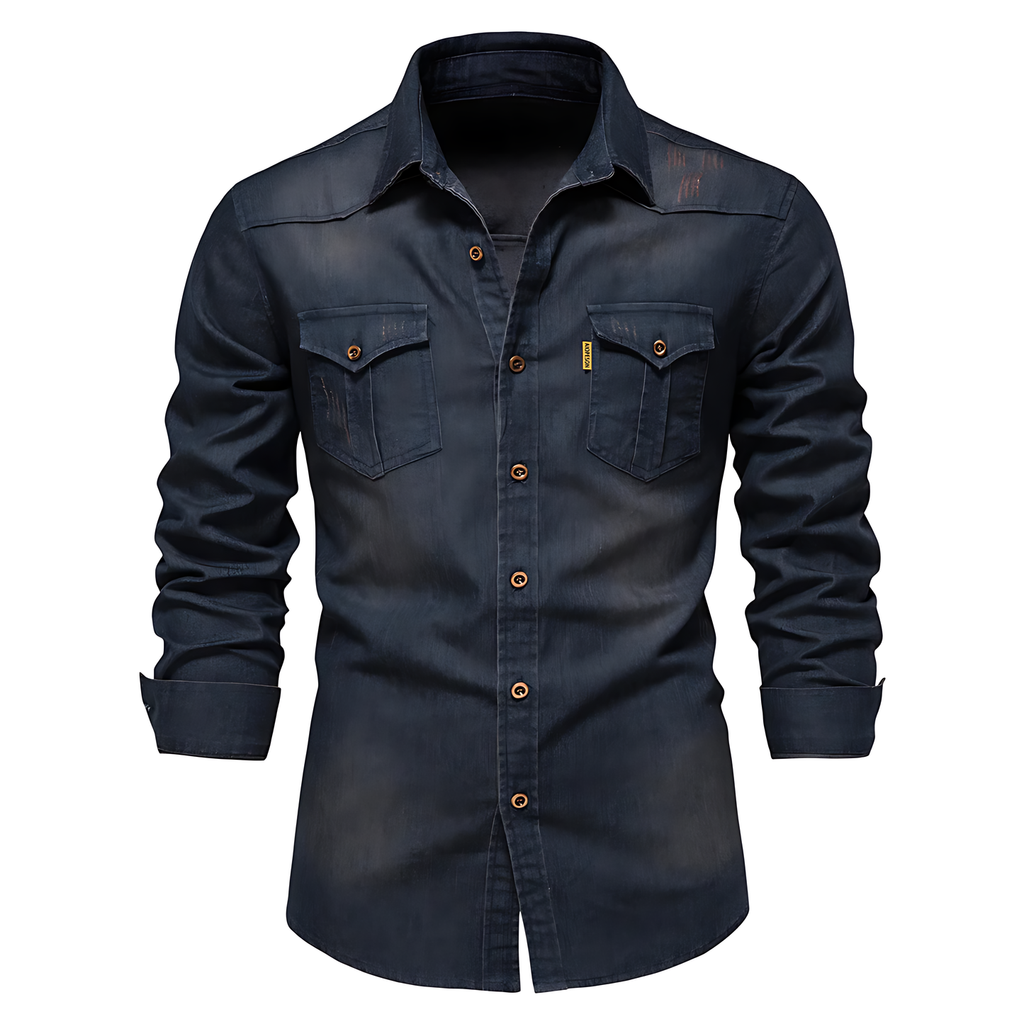 Chemise en denim de coton Avantea